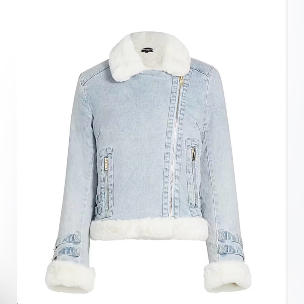 Generation Love Denim Jacket with White Trim